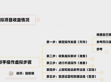 (2612-2)零基础打造自动盈利的虚拟店铺