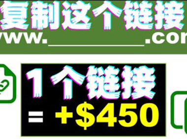 (2051)复制链接赚美元,一个链接可赚450+,利用链接点击即可赚钱的项目(视频教程)