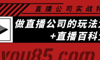 （2289）老陈·直播公司实战特训：做直播公司的玩法大全+直播百科全书
