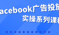 （2342）百万级广告操盘手带你玩Facebook全系列投放：运营和广告优化技能实操！