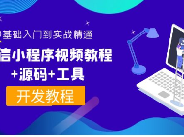 （2308）外面收费1688的微信小程序视频教程+源码+工具：0基础入门到实战精通！