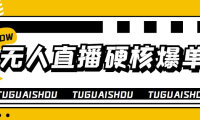 （2481）大飞无人直播硬核爆单技术，轻松玩转无人直播，暴利躺赚
