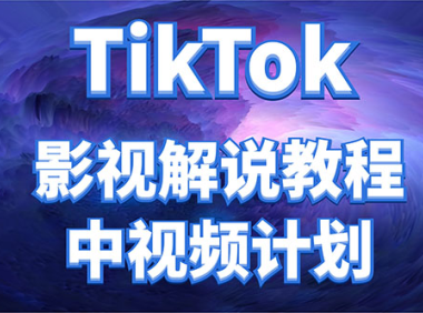 (3019)外面收费2980元的TikTok影视解说、中视频教程,比国内的中视频计划收益高