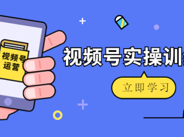 （3211）微信视频号实操训练营：视频号起号运营纯干货玩法！