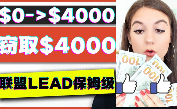 （3091）2023国外联盟项目实操保姆级教程：月入4000美元，适合初学者！