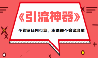 （3309）《引流神器》拥有这套系统化的思维，不管做任何行业，永远都不会缺流量（PDF电子书）