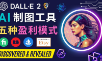 (3487)利用Ai绘图工具DALL E 2赚钱的5种途径 DALL E 2的注册流程和使用方法