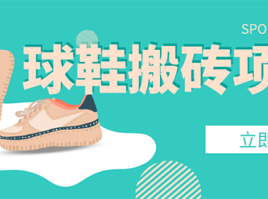 （3365）外面收费998的球鞋搬砖项目，月入5000+【详细教程+资源渠道】
