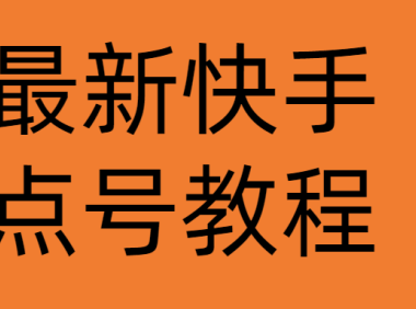 （3481）最新快手点号教程，成功率高达百分之80（仅揭秘-自我保护）