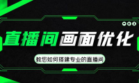 （3571）直播间画面优化教程，教您如何搭建专业的直播间-价值399元