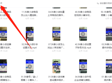 (3567)抖音小店零基础0-1全套技术课程