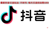 （3775）抖音语音交流引流创业粉玩法，流量爆炸，一天创业粉100+