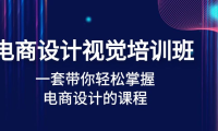 （3780）电商设计视觉培训班：一套课带你轻松掌握电商设计的课程（无水印课程）