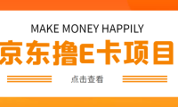 (3804)外面卖收费298的50元撸京东100E卡项目 一张赚50,多号多撸【详细操作教程】
