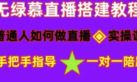 (3817)普通人怎样做抖音,新手快速入局 详细攻略,无绿幕直播间搭建 快速成交变现