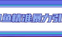 (3863)闲鱼精准暴力引流全系列课程,每天被动精准引流200+客源技术(8节视频课)