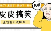 （4125）【引流必备】最新皮皮搞笑全功能引流 解放双手自动引流【脚本+教程】