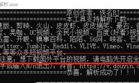 （4223）电脑短视频解析下载聚合平台_V2.0 支持国内外大部分短视频平台