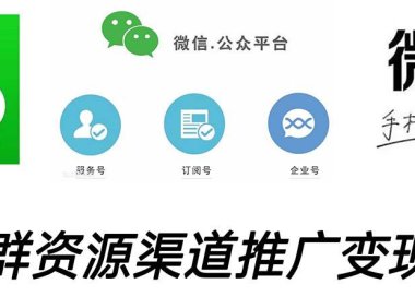 (4080)VX群码资源渠道内循环推广变现项目,多种变现方式,打通你的管道收益