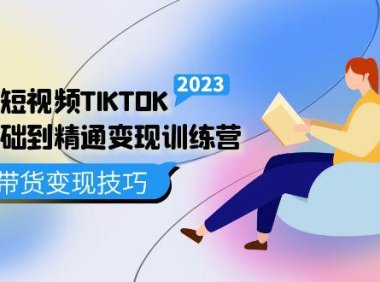 (4088)跨境电商·短视频TIKTOK零基础到精通变现训练营 短视频·独立站·带货变现技巧