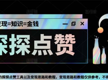 （4273）最新探探全自动点赞引流，配合男粉变现思路轻松日赚500+【脚本+教程】