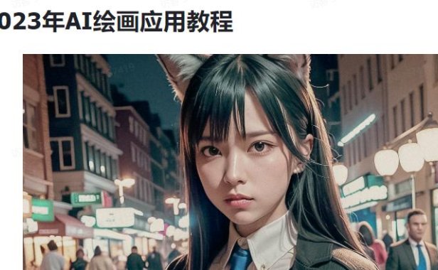 （4132）AI绘画教程+ChatGPT风口指南+New Bing申请 图文教程