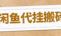 (4335)最新闲鱼代挂商品引流量店群矩阵变现项目,可批量操作长期稳定