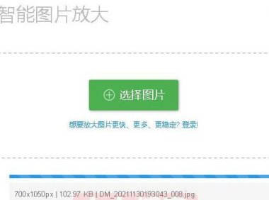 （4575）（免费分享）bigjpg AI人工智能图片放大工具，自动补充像素格