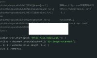 （4660）图怪兽海报背景水印删除脚本，无视图怪兽水印