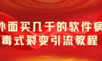 (4708)OEM软件引流裂变教程,无限吸引精准粉丝实战课程