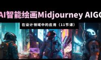 (4749)AI绘画·midjourney AIGC,设计领域应用课程从入门到精通
