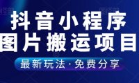 （4784）（免费分享）直接搬运！通过抖音小程序日入500+没问题！