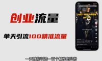 (4849)自媒体·音频图文视频制作,一天引流100+创业粉【音频软件+图片素材】