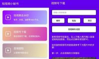 (4880)短视频无水印下载工具,永久安卓版,支持视频号