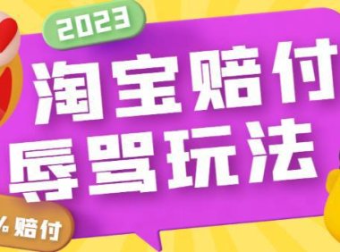 (4921)新版·淘宝辱骂赔FU玩法,利用工具简单操作一单赔FU300元【仅揭秘】