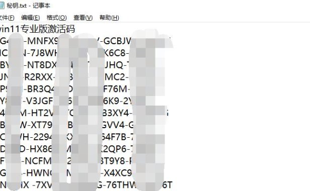 （4839）2023年5月 最新可用Windows11永久激活秘钥