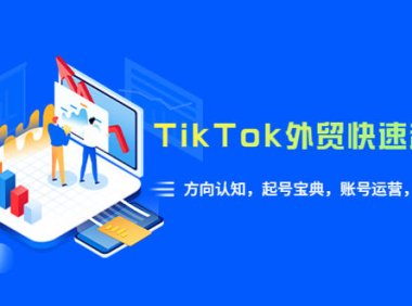 (4967)跨境电商·外贸·tiktok:0基础起号运营+方向拆解+视频拍摄