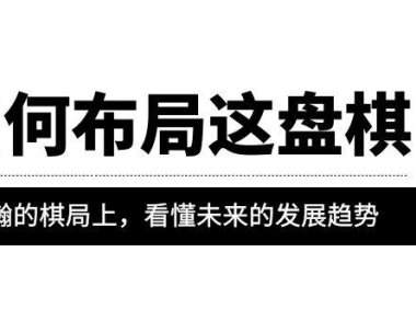 （5009）（免费分享）某公众号付费文章《如何布局这盘棋》在浩瀚的棋局上，看懂未来的发展趋势