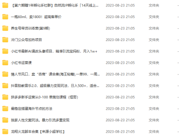 (5132)8.23号资源合集包