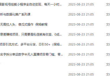 (5133)8.24号资源合集包