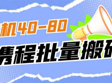 (5230)外面收费698的携程撸包秒到项目,单机40-80可批量
