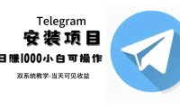 (5395)帮别人安装“纸飞机“,一单赚10—30元不等:附:免费节点