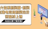 (5431)8大体系利润篇·利润定准电商高利润定价策略线上课(16节)