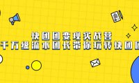 (5453)快团团变现实战营,千万级流水团长带你玩转快团团