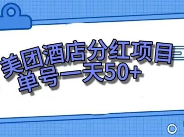 (5510)零成本轻松赚钱,美团民宿体验馆,单号一天50+