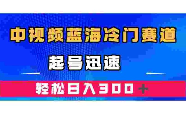（5390）中视频蓝海冷门赛道，韩国视频奇闻解说，起号迅速，日入300＋