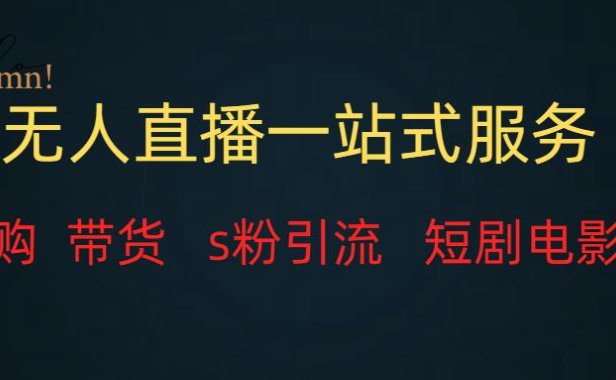 (5504)无人直播全套服务,变现稳定