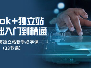 (5736)tk+独立站从0基础入门到精通,跨境电商独立站新手必学课(33节课)