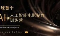 (5992)Curious Refuge -全球首个AI人工智能电影制作训练营-中英字幕|1080P|附素材