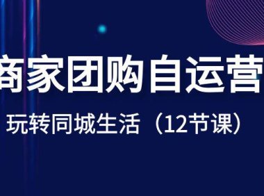 （5912）商家团购自运营-玩转同城生活（12节课）
